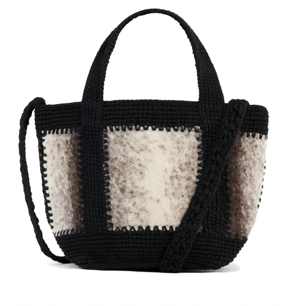 Vanessabruno Women's Small Wool Cabas Bag 1