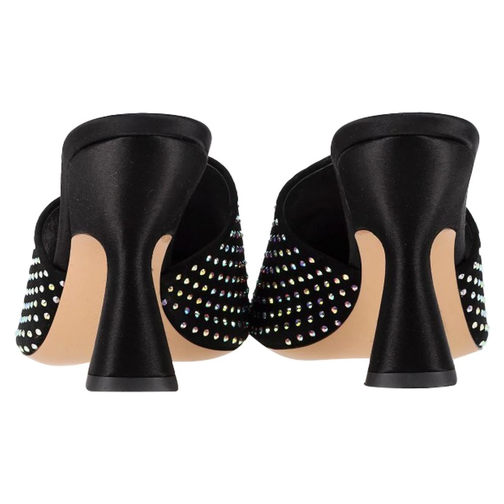 Nicholas Kirkwood Alba 90 Heeled Mules in Black Suede 5