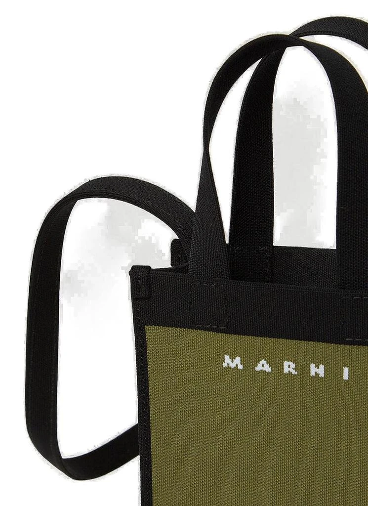 Marni Marni Colour-Block Knitted Tote Bag 4