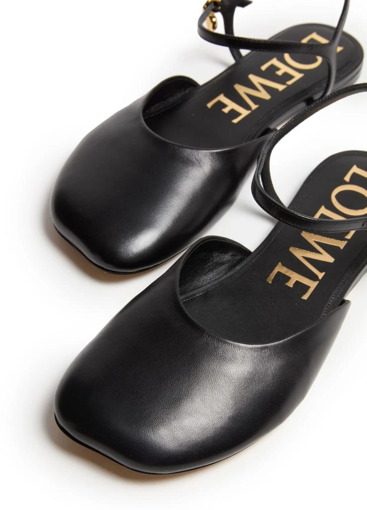 Loewe Toy ankle strap ballerinas in lambskin 6