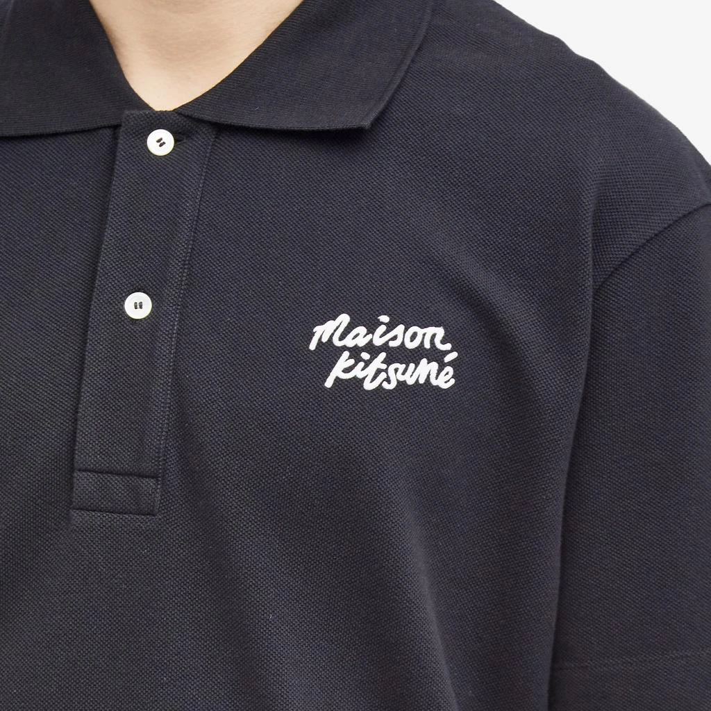 Maison Kitsune Maison Kitsune Handwriting Comfort Polo 5