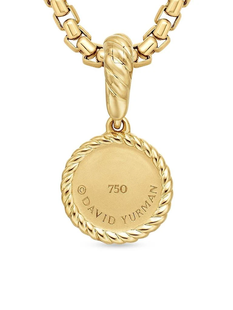 David Yurman Evil Eye Amulet in 18K Yellow Gold 6