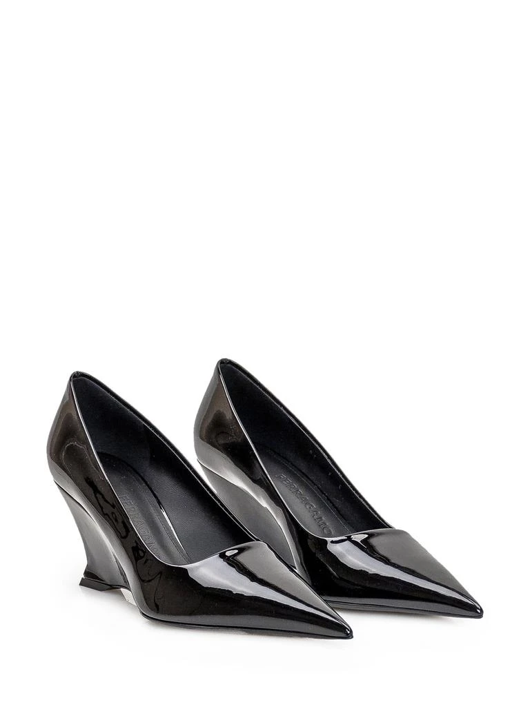 Salvatore Ferragamo Pumps With A Wedge Heel 2