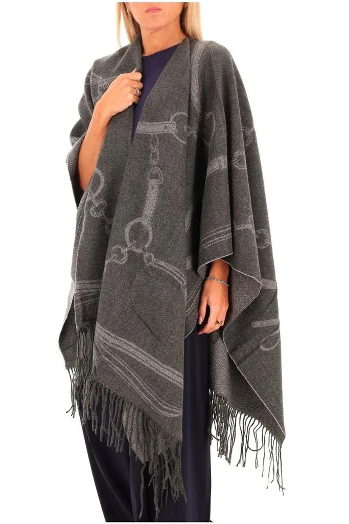 Ralph Lauren Lauren Ralph Lauren Logo
Belting-Motif Jacquard Ruana