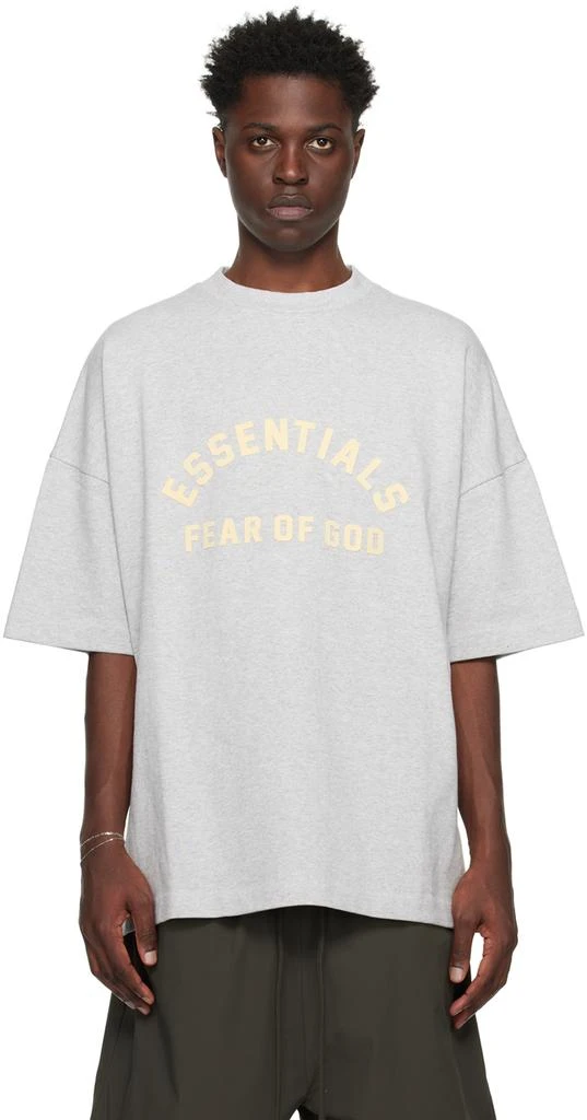 Essentials Gray Crewneck T-Shirt 1
