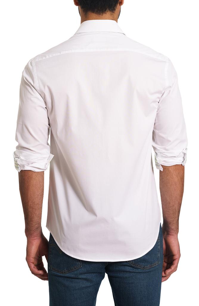 Jared Lang Trim Fit Button-Up Shirt