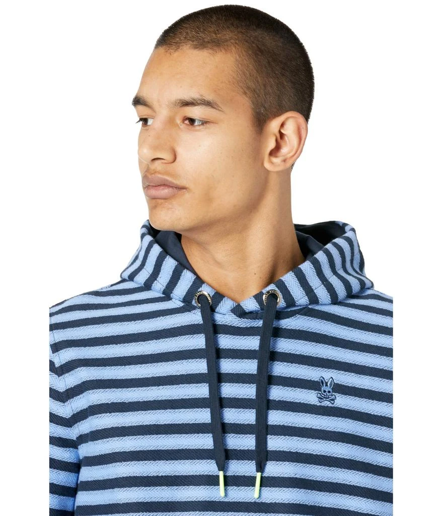 Psycho Bunny Sheffield Stripe Hoodie 3