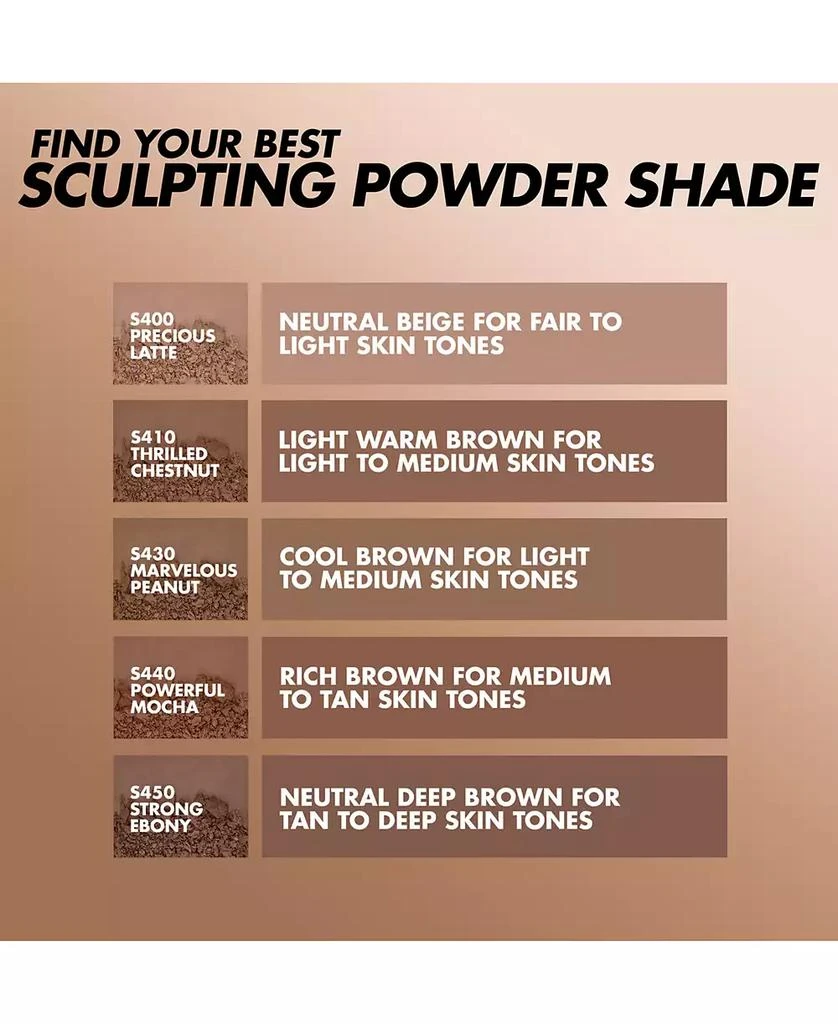 Make Up For Ever Artist Longwear Skin-Fusing Contour Powder 4