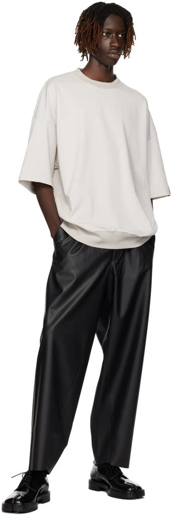 n.hoolywood Gray Drop Shoulder T-Shirt 4
