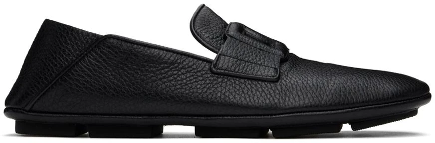 Dolce & Gabbana Black Driver Loafers 1