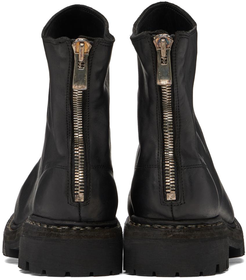 796V_N - CALF REVERSE LINED（black t） 796V_N - CALF REVERSE LINED（black t） GUIDI | 796V_N - CALF