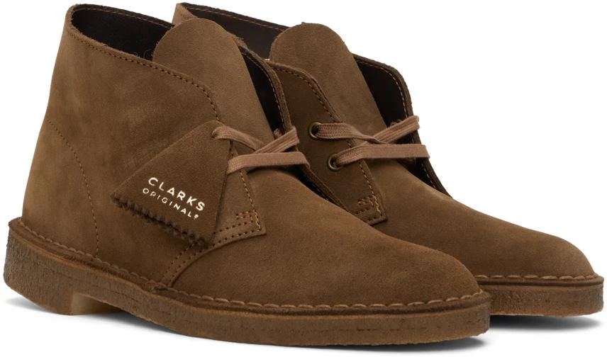 Clarks Brown Suede Desert Boots 4
