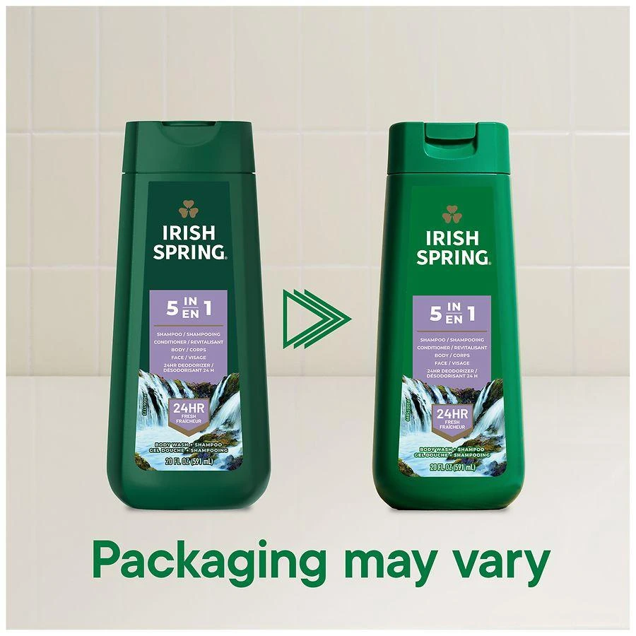 Irish Spring 5 in 1 Body Wash for Men Fresh 2