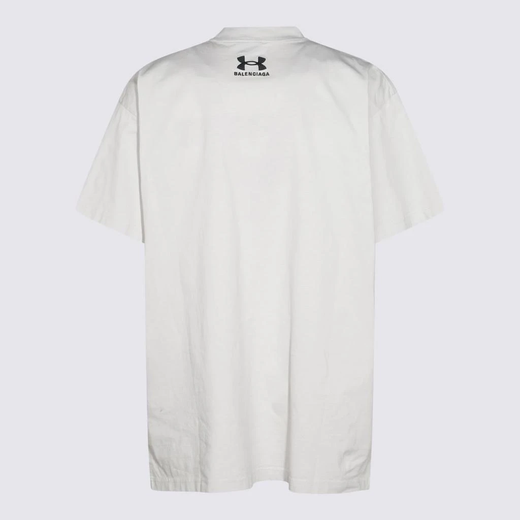 Balenciaga Balenciaga White Cotton T-Shirt 2