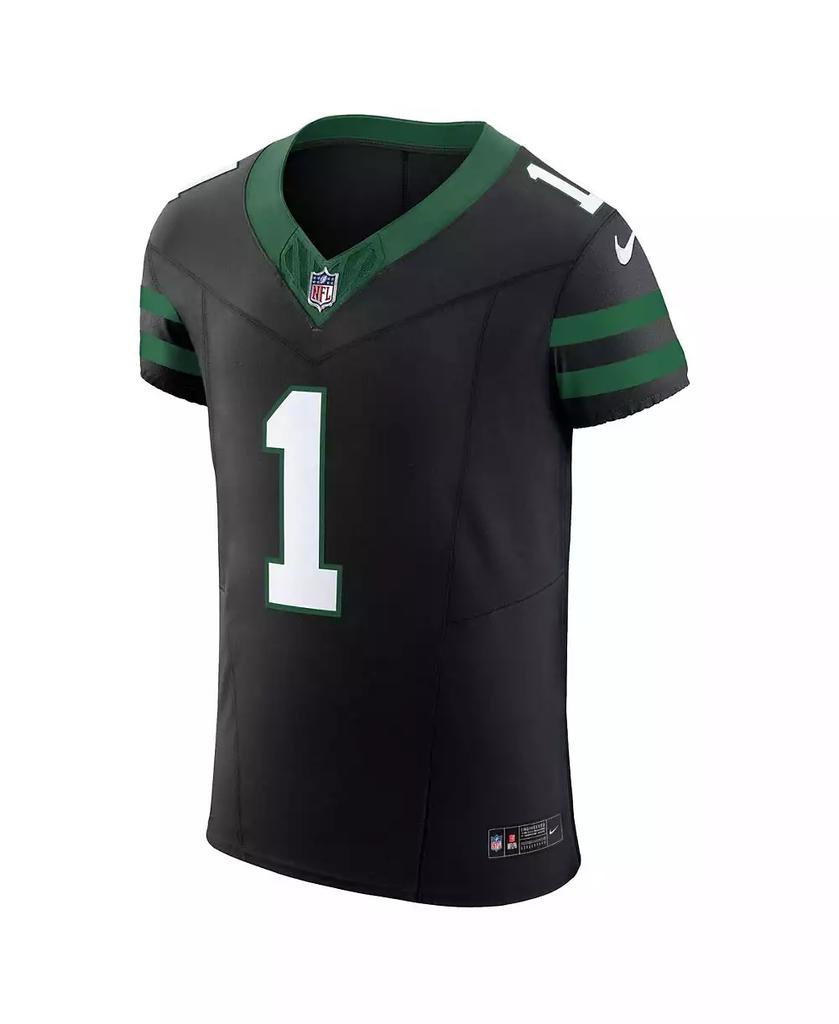 NIKE Men's Ahmad Sauce Gardner Legacy Black New York Jets Alternate Vapor F.U.S.E. Elite Jersey