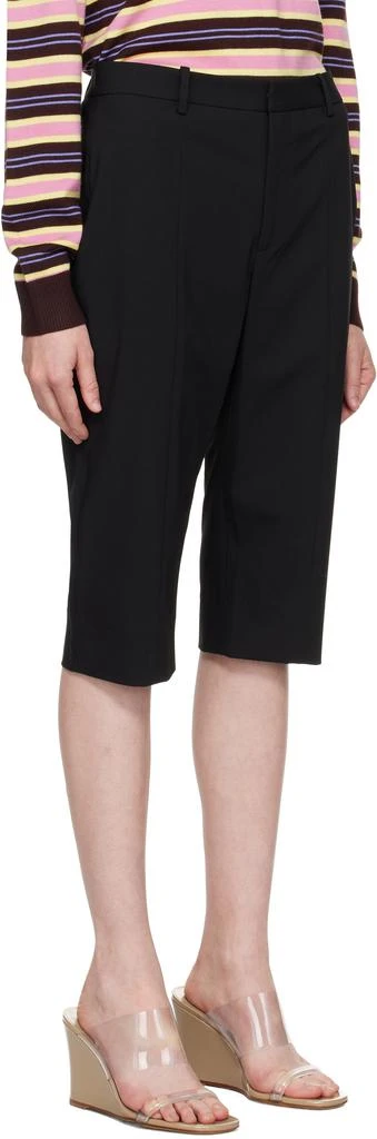 Sandy Liang Black Melvin Capri Shorts 2