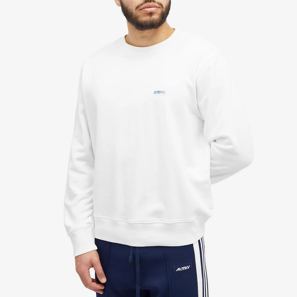 Autry Autry Flag Logo Crew Sweat 2