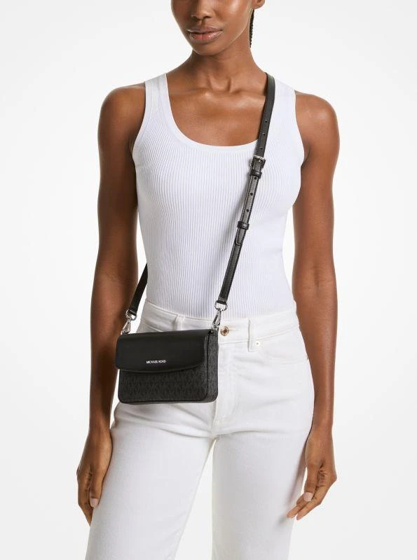 Michael Kors Jet Set Large 2-in-1 Pebbled Leather Tote Bag 4
