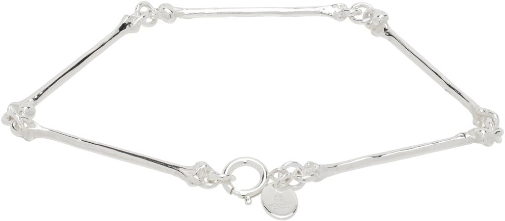 TAKAHIROMIYASHITA TheSoloist. Silver L Skeleton Bone Bracelet
