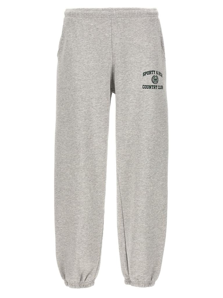 Sporty & Rich Sporty & Rich Varsity Crest Sweat Pants