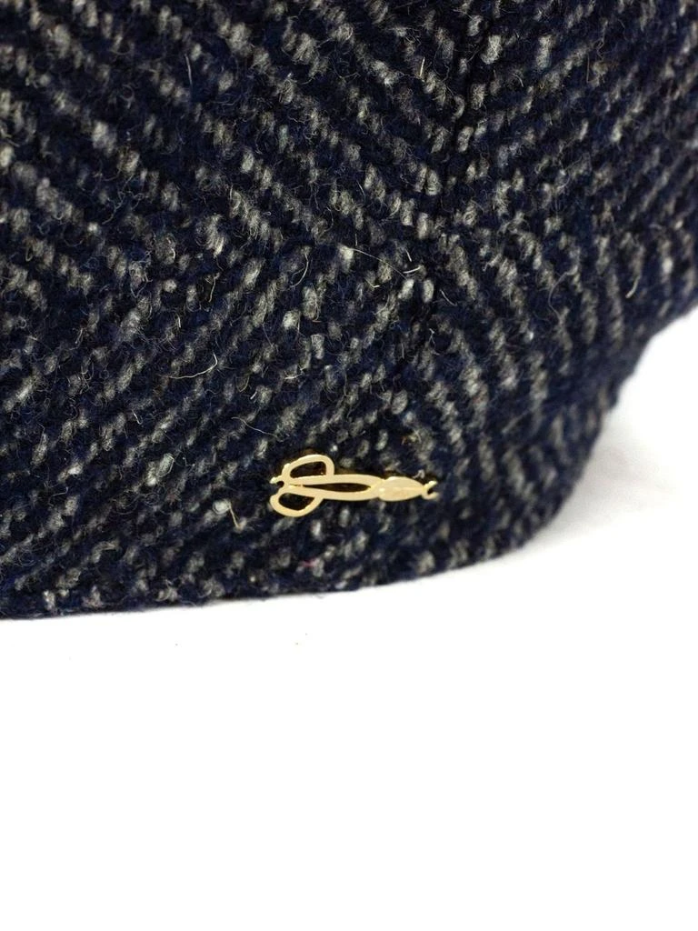 Catarzi Catarzi Edimburgo Herringbone Flat Cap 3
