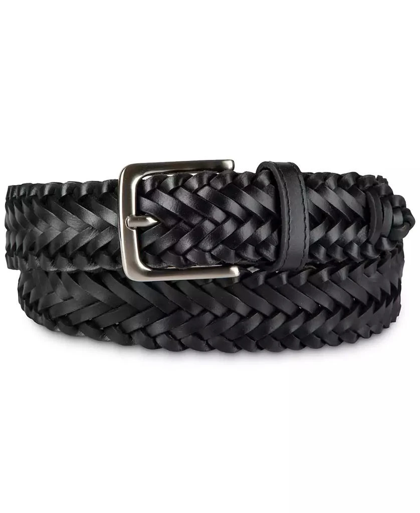 Club Room Luxury Men's Braided Belt, Created for Macy's 1