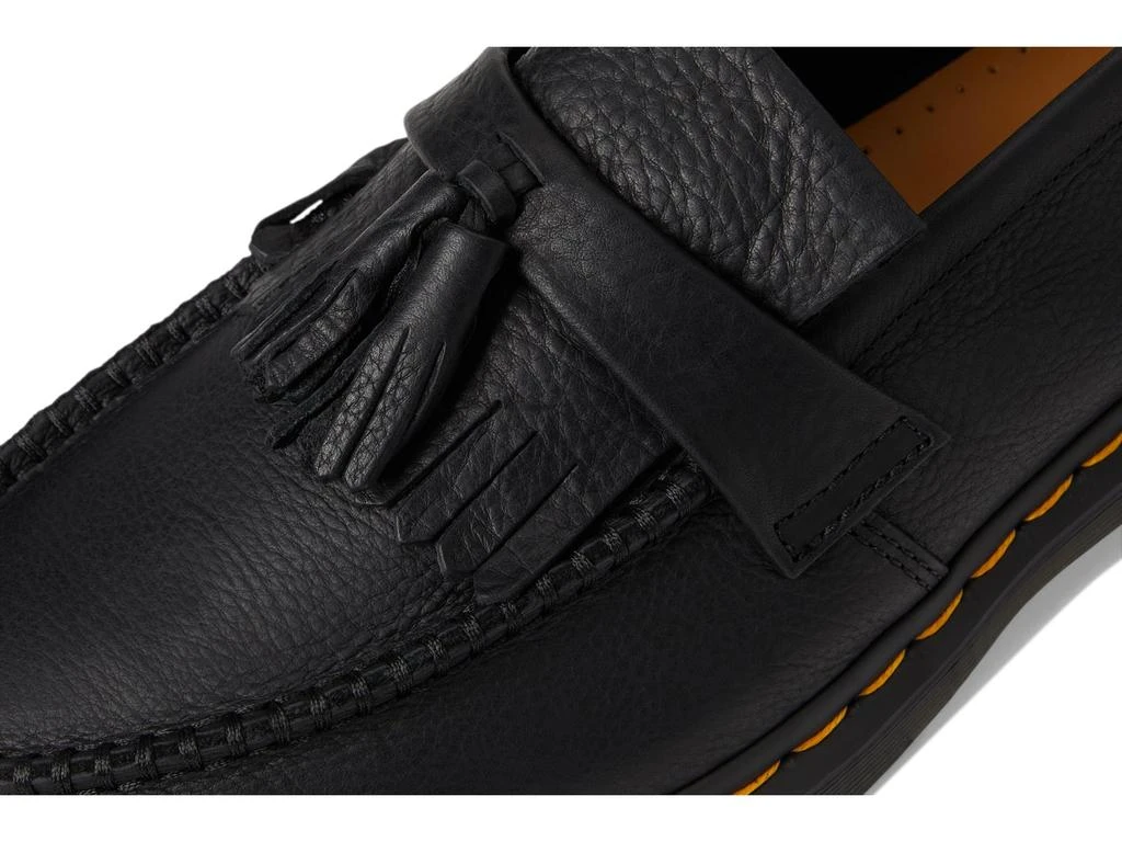 Dr. Martens Adrian Yellow Stitch Leather Loafers 6