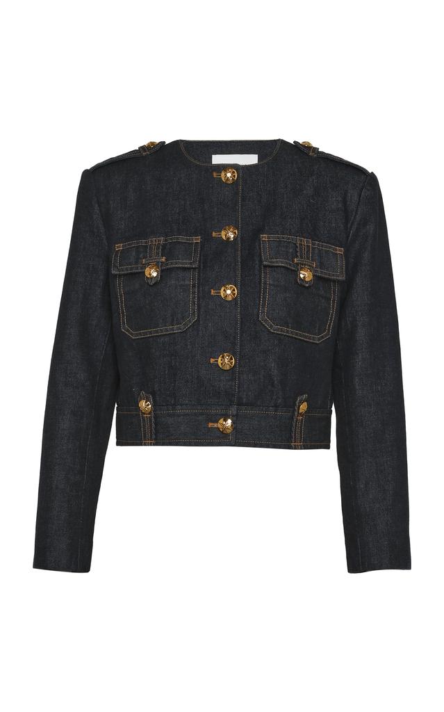 Zimmermann Hypnotic Denim Capelet - Jackets - Free Shipping