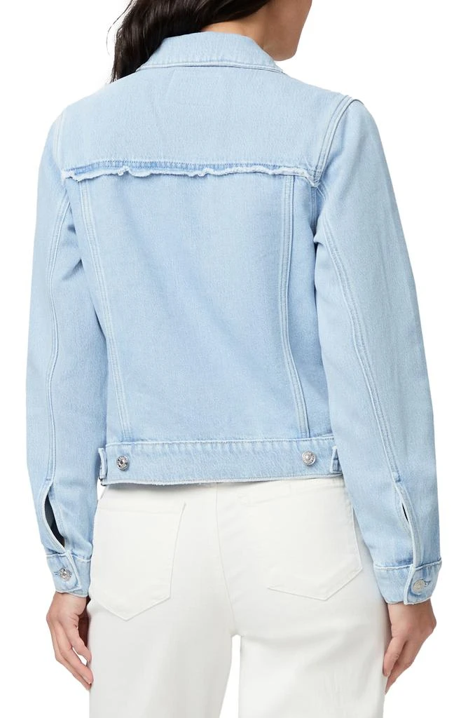 Paige Rowan Frayed Back Yoke Denim Jacket 2