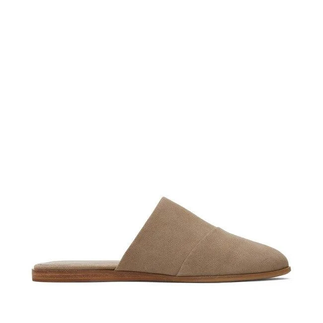 Jade Toms  10020824 Flats Women's US 8.5 Dune Sued Comfort Wedge Slip-On RHS3596 2