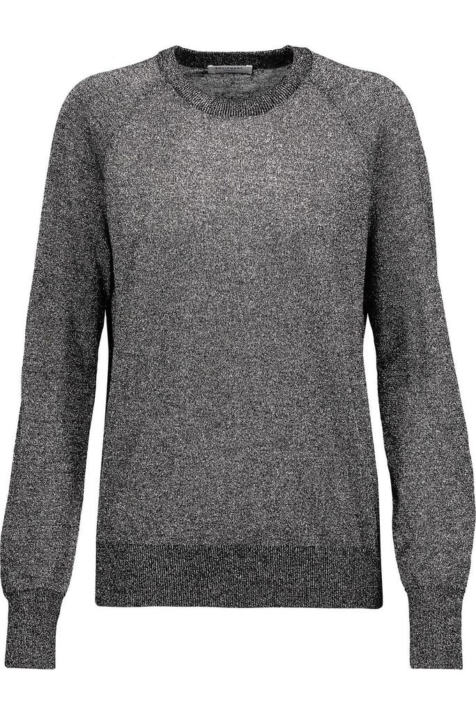 Equipment Sloane metallic wool-blend sweater