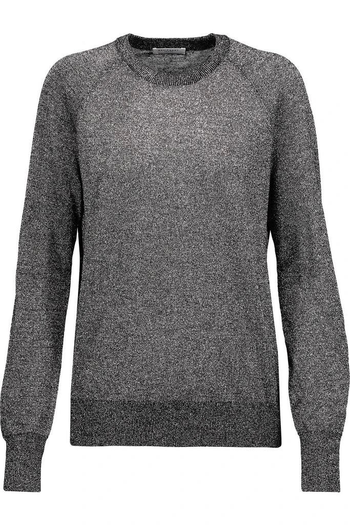Equipment Sloane metallic wool-blend sweater 1