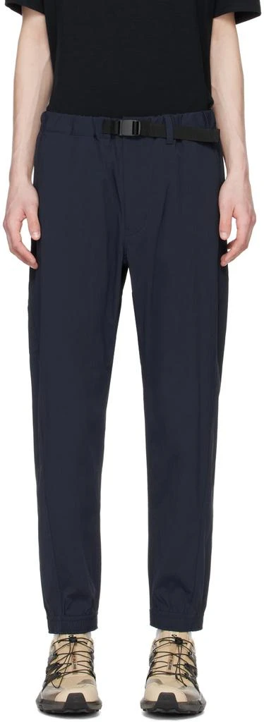 Goldwin Navy Stretch Trousers 1