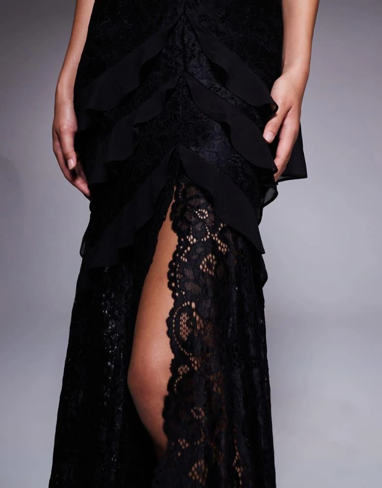 Forever New Forever New scarf neck ruffle lace maxi dress - Dresses & Skirts - Free Shipping - BeyondStyle Forever New Forever New scarf neck ruffle lace maxi dress - Dresses & Skirts - Free Shipping - BeyondStyle