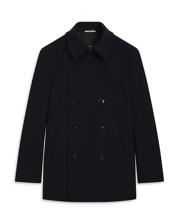Hugo Boss Hyde Wool and Cashmere Pea Coat 6