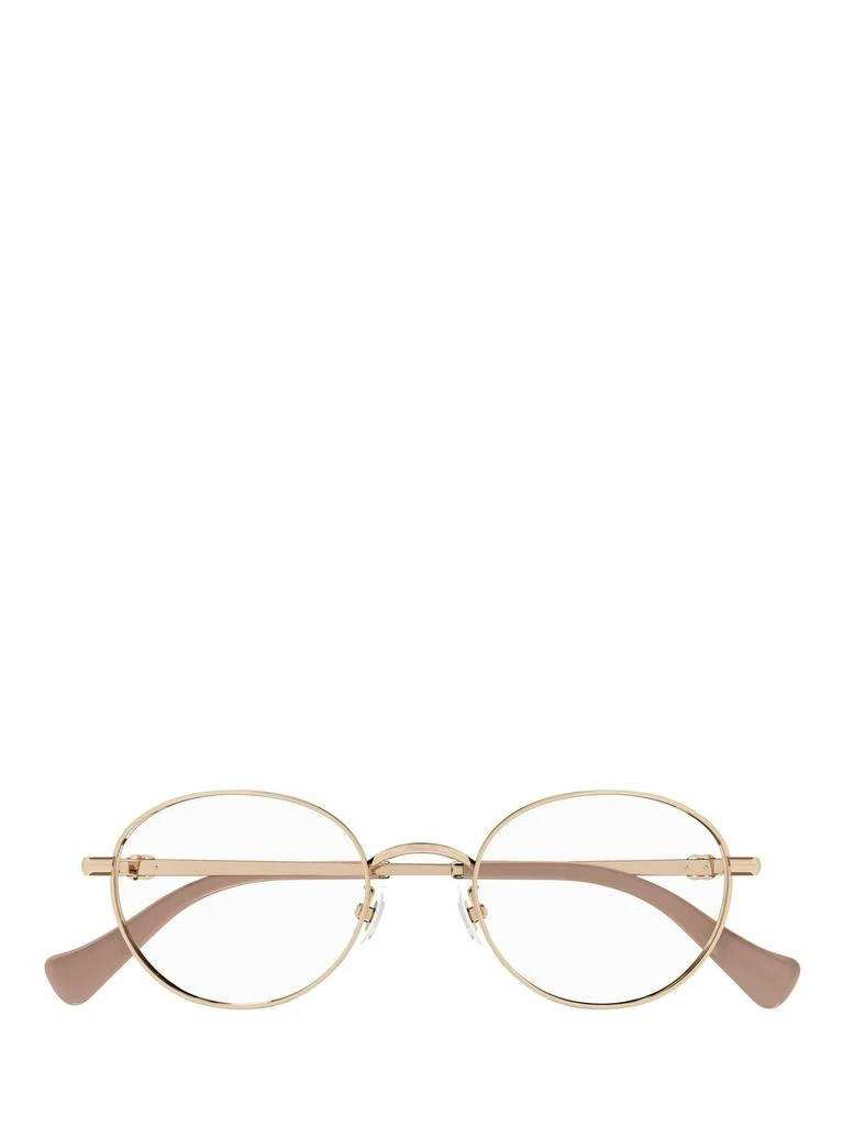 Gucci Eyewear Gucci Eyewear Round Frame Glasses 1