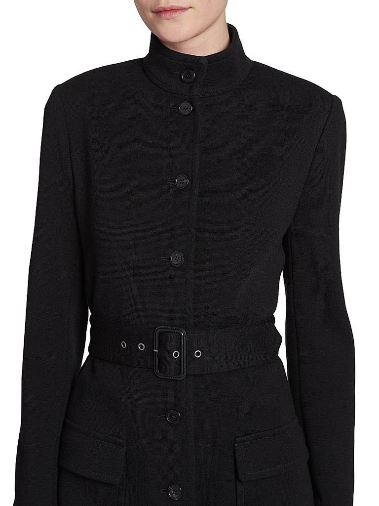 Yves Saint Laurent Tunic Jacket in Wool-Blend Jersey 7