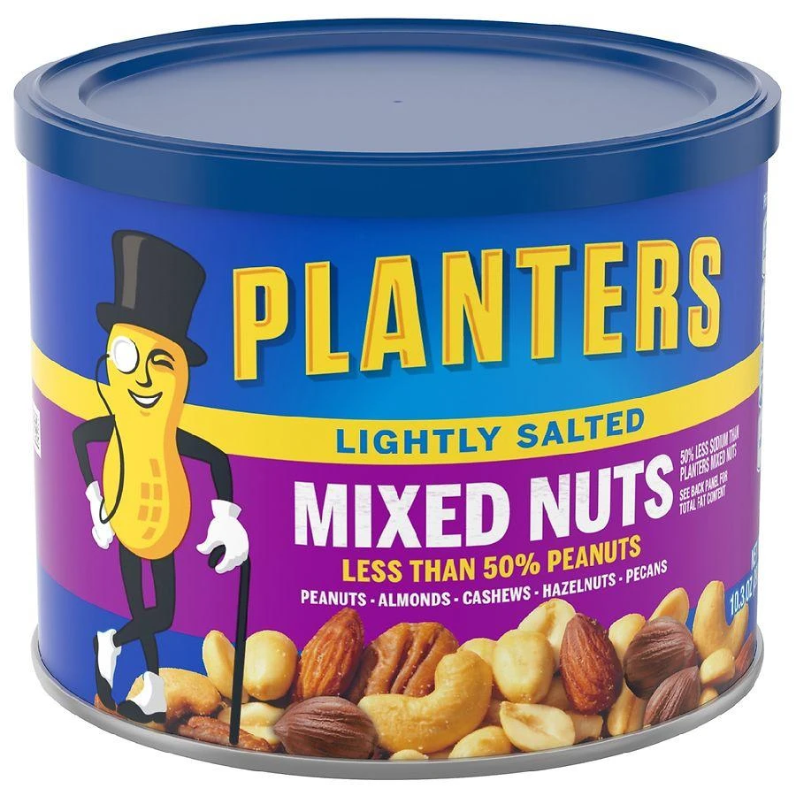 Planters Mixed Nuts Lightly Salted 4