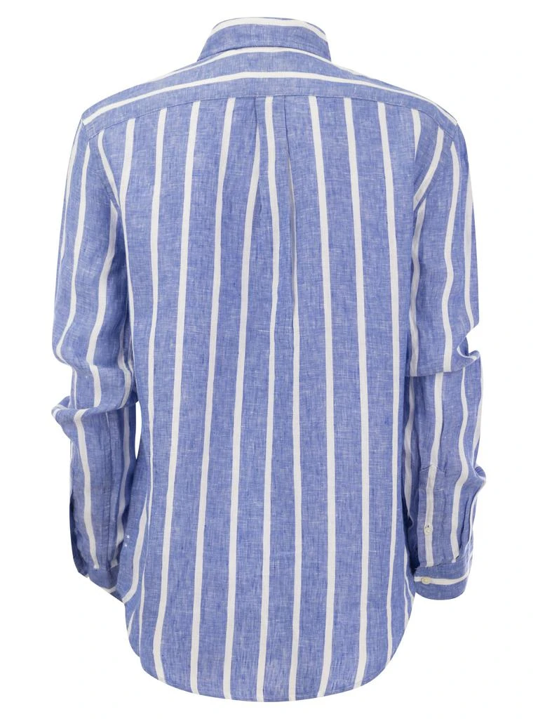 Ralph Lauren Relaxed-fit Linen Striped Shirt 2