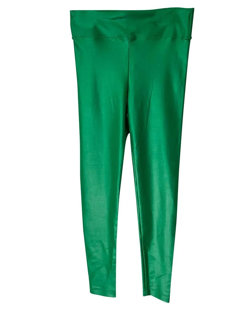 Koral Koral Lustrous Leggings in Green Polyester 1