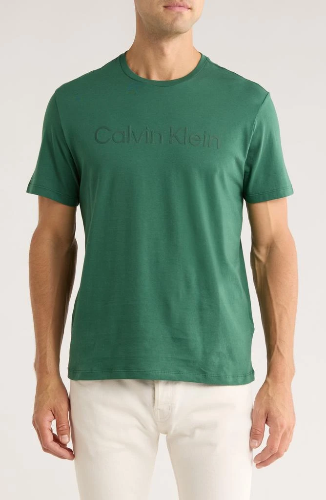 Calvin Klein Standard Logo Cotton Crewneck T-Shirt