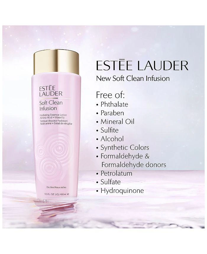 Estée Lauder Soft Clean Infusion Hydrating Essence Lotion 13.5 oz. 5