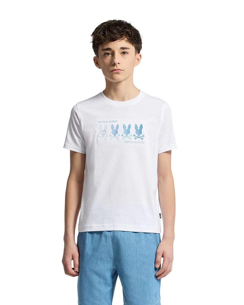 Psycho Bunny Unisex Kids Oceania Embroidered Graphic Tee - Little Kid, Big Kid 2