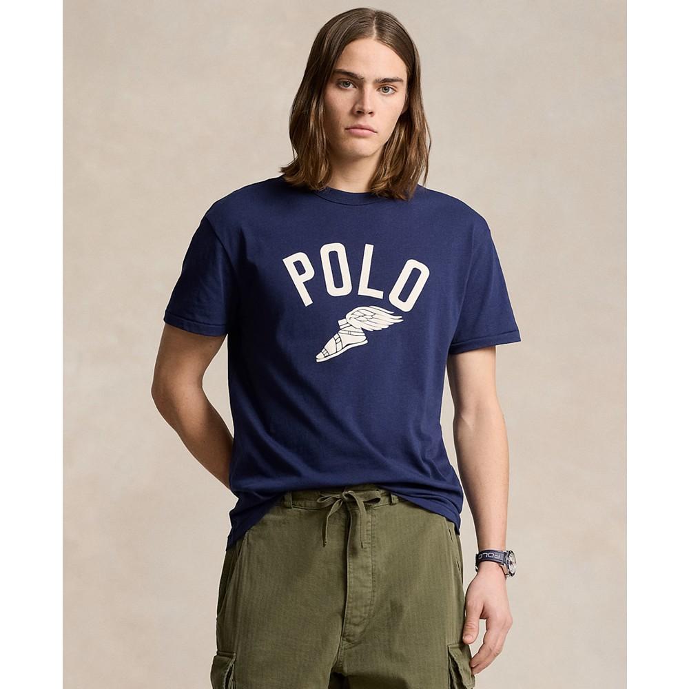 Polo Ralph Lauren Men's Classic-Fit Graphic Slub Jersey T-Shirt