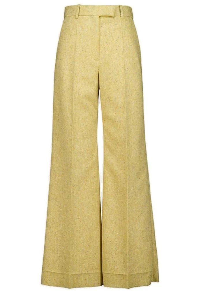 Valentino Valentino Pleat Detailed Wide Leg Pants 1