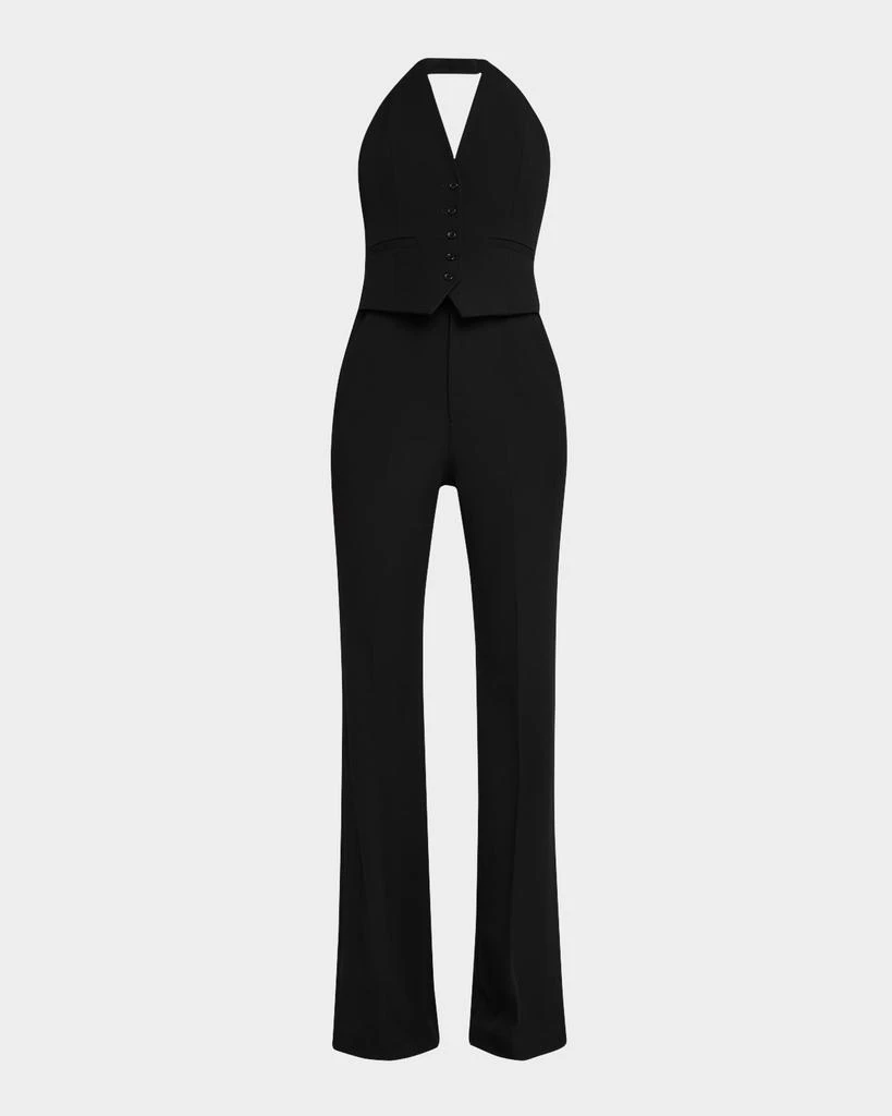 A.L.C. Woodson Backless Vest Jumpsuit 1