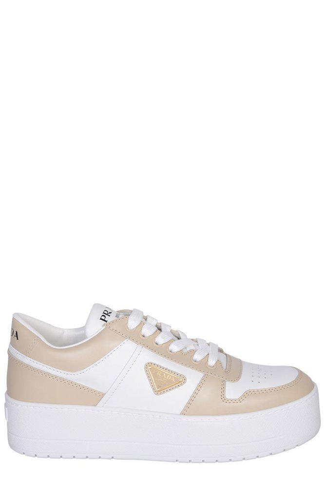 Prada Prada Downtown Bold Lace-Up Sneakers