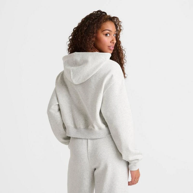 New Balance Women's New Balance Tone Crop Full-Zip Hoodie 4