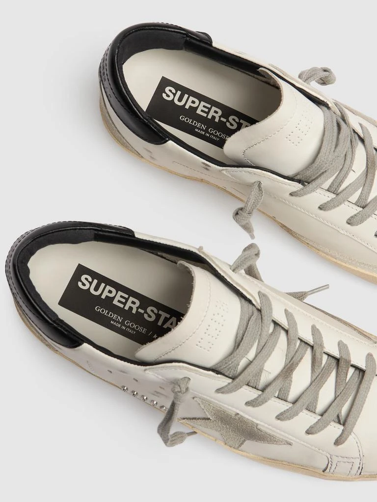 GOLDEN GOOSE 20mm Super-star Leather & Suede Sneakers 3