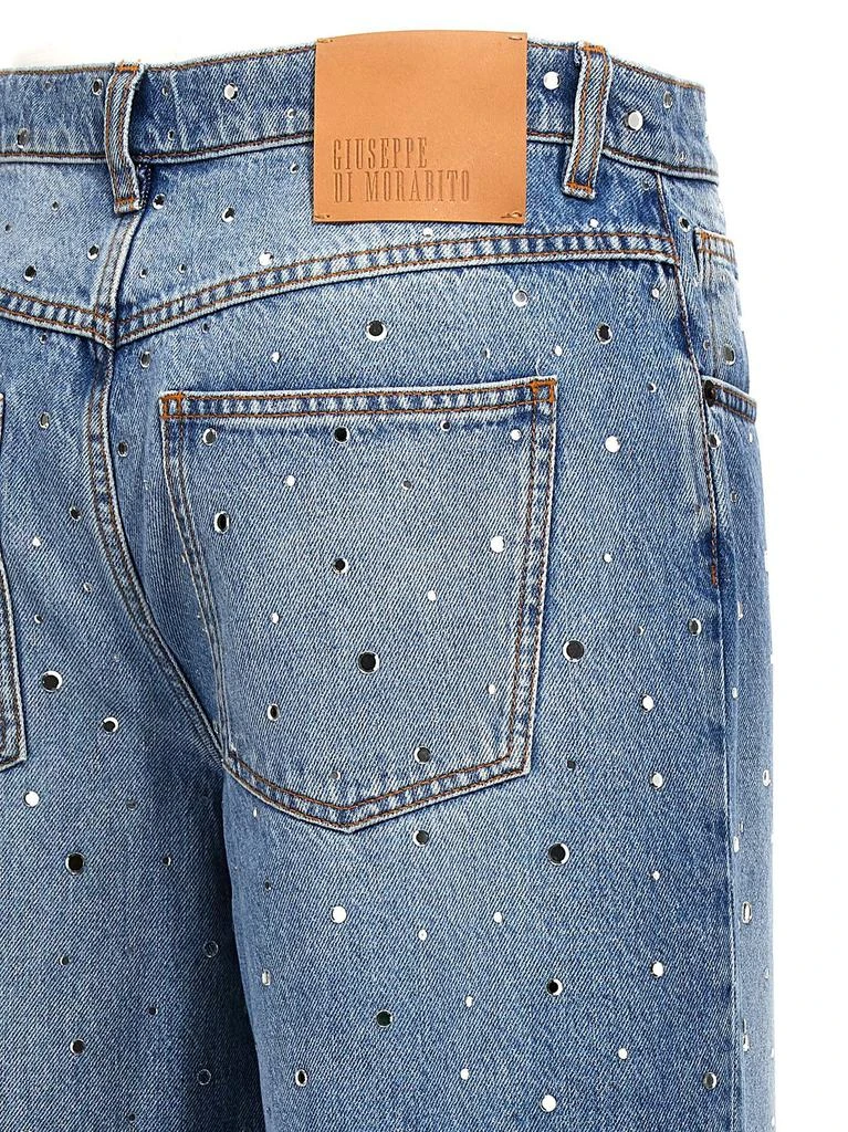 GIUSEPPE DI MORABITO Giuseppe Di Morabito Wide-Leg Embellished Jeans 4